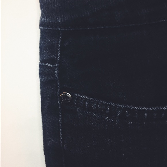 🔴 JC Penny Black Jeans Perfect Weight Fabric - Picture 5 of 6